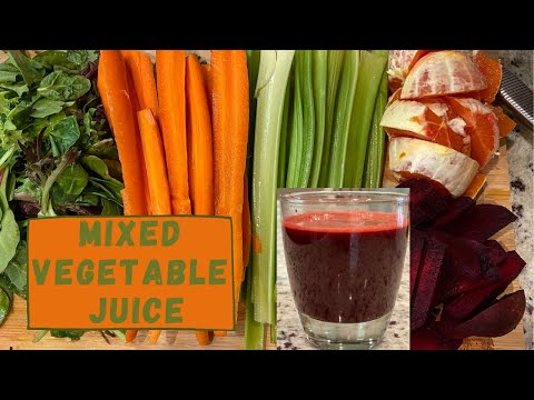 Mixed Vegetable Juice || Healthy Juice