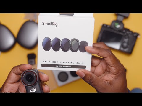 SmallRig Nano Filter Kit Only for DJI Osmo Nano - The Best ND SET? (Part 1)