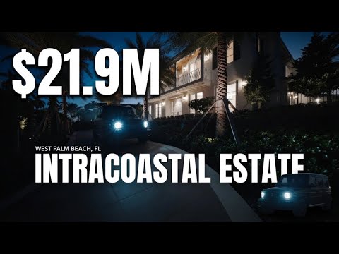 Inside the $21.9M Waterfront Villa Near Mar-a-Lago (Absolutely STUNNING)