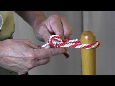 Learn to tie a Double Half Hitch and a Larks Head. - GTR