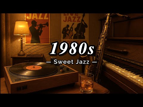 🎷 Mellow 80s Jazz Ambience 🔥 Stay Productive and Calm