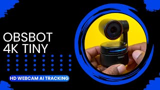 OBSBOT Tiny 4K AI-Powered PTZ 4K Ultra HD