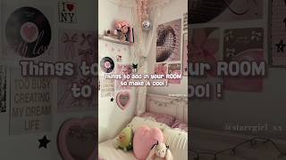 Things to add in your ROOM to make it cool 🪩⊹ ࣪ ˖.ᐟ.ᐟ  #diy #aesthetic