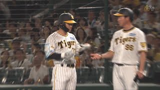 【ことおこし】7回裏、無死2・3塁から代打の#糸原健斗 選手がレフト前タイムリーヒット！【2024/9/29Ｔ－ＤＢ】