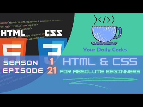 S1 E21, HTML-CSS For Absolute Beginners : JavaScript