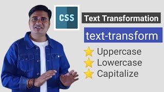 CSS text-transform property | Can you transform text in CSS?