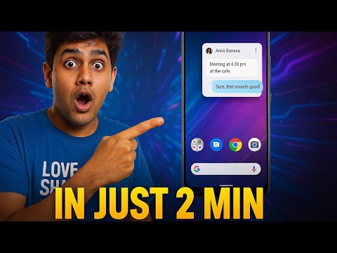 How to Use Floating Window in Android😱| Float Apps on Home Screen in Just 2 Min! #trending #ytshorts