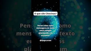 O que são citocinas? #reels #shorts #imunologia