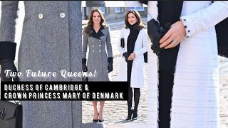 Two Elegant Future Queen! Kate Middleton & Princess Marry