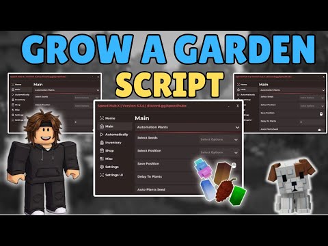 🌿 Grow A Garden Script 2025 | Auto Collect, Keyless, Pet & Seed Spawner! 🚀