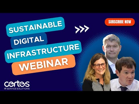 Sustainable Digital Infrastructure Webinar