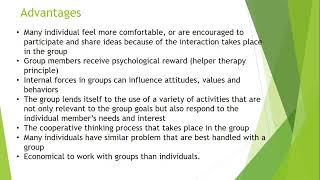 Groupwork Discussion 1/9