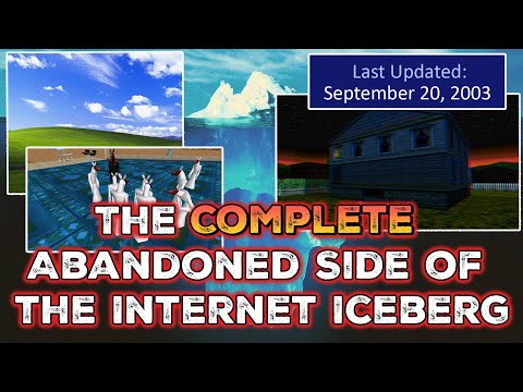 The Complete Abandoned Side of the Internet Iceberg Explained