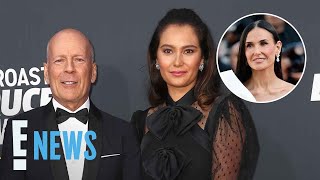 Demi Moore Defends Bruce Willis’ Wife Emma Amid His Health Battle | E! News