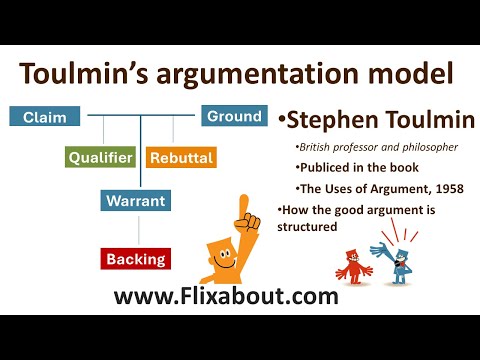 Stephen Toulmin model of argumentation - how to construct the best argument
