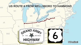 Wellsboro, PA to Hammond, IN: A Complete US Route 6 Road Trip