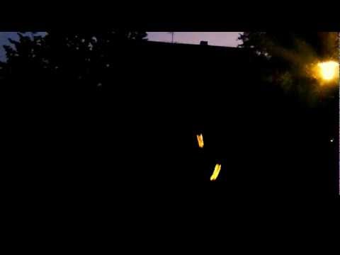 Ropedart mit doppelter Spitze / Vernissage - Feuer