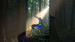 crystal Deer 🦌#AIVideo#AICreation#AIVideoEdit#AIVideoArt#AIAnimation#AIGenerated#AIVideoTrend