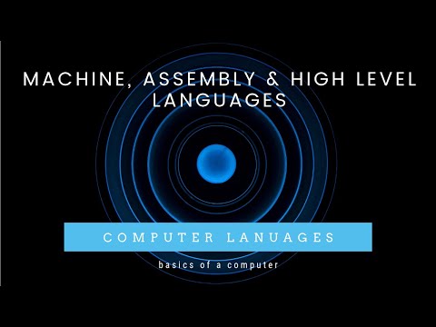 What are the languages of a computer?