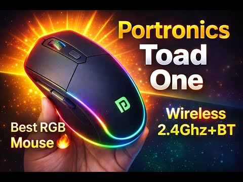 This RGB Mouse Surprised Me 😱 | Portronics Toad One