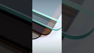 tempered glass for furniture. #mirror #tintedwindows #floatingwindow #reflectiveglass #laminatedglas