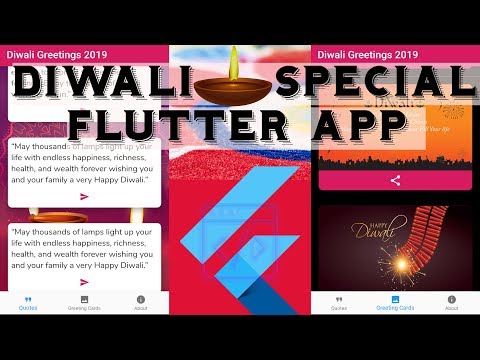 Diwali Special Flutter App | Speed Code | GitHub Link