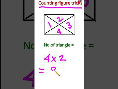 Counting Figure Trick || Mathematics Tips and Trick || Fun Shorts