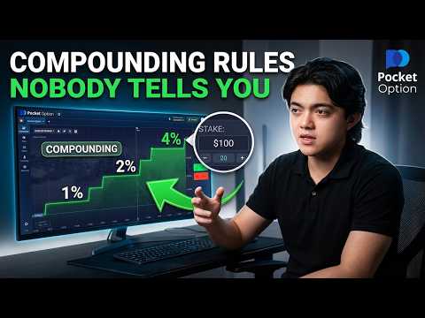Compounding Trading RULES NOBODY TELLS YOU — Pocket Option Trading Strategy | Binary Option