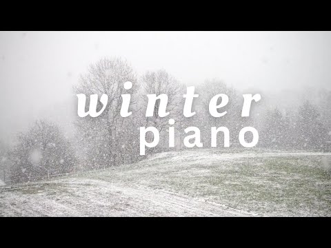 Snowy Day Ambience ❄️ | Calm Piano Instrumental for Focus & Chill