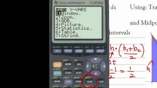 Calculus - Numerical Integration - Trapezoidal and Midpoint Approximations