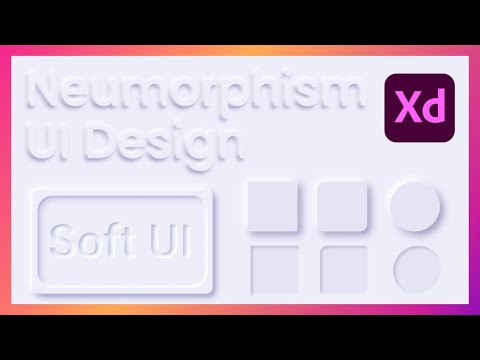 Neumorphism Design in Adobe XD | Soft UI Design #neumorphism  😍👍