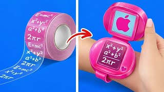 SMART SCHOOL HACKS! 🤫✨ 100+ Genius DIY Secrets To Rule The Class by 123 GO!