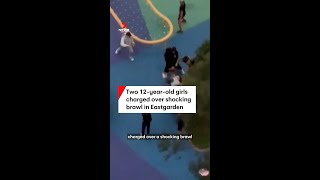 Two 12-year-old girls charged over shocking brawl in Eastgarden