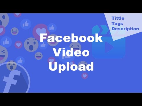 how to upload video on facebook page | facebook page par video kaise upload kare | Ash Nirob