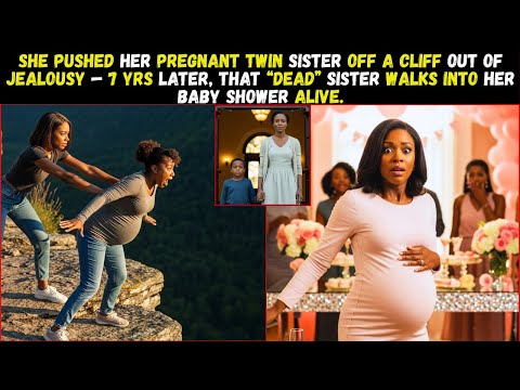 She Pushed Her Pregnant Twin Sister Off a Cliff — 7 Years Later, Someone Walked Into Her Baby Shower
