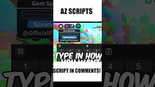 GEM SPAWNER SCRIPT - PET SIM 99 | WORKING 2024 | CANON UPDATE