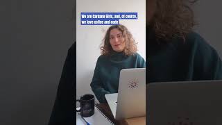 We are #cardanoGirls, and, of course, we love coffee and code.