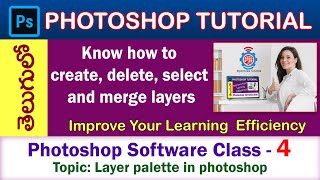 Optimize Online (Improve Eficieny)  Know how to create, delete, select and merge layers