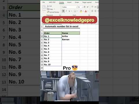 Excel में Serial No. के साथ नंबर Add करने की शॉर्ट ट्रिक 💡 | Excel ✨🪄