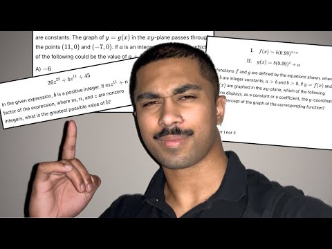 Very Tricky SAT Math Questions (you need to know)