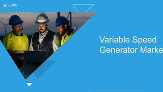 ⚡ Global Variable Speed Generator Market Overview