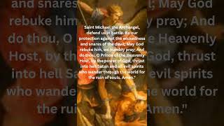 St. Michael the Archangel: Defend Us in Battle! ⚔️ Powerful Prayer for Protection