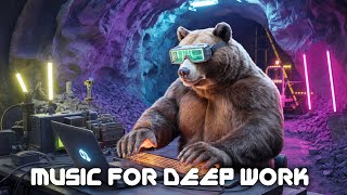 This BEAR found the ULTIMATE CODING SPOT on Another Planet | Future Garage Mix for Deep Working