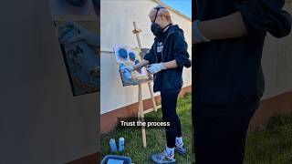 🌔www.izzyizvne.com🌔  #visualart #contemporaryartist #artprocess #artistatwork  #spaceart