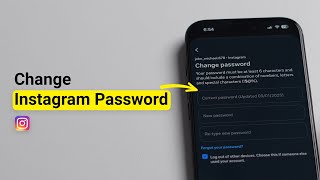 How To Change Instagram Password?