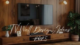 Top 60 Modern TV Wall Design Ideas 2025| Living Room Wall Decorating Ideas