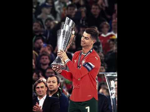 Ronaldo won the trophy 🏆 again and again 🥹🥰❤️💚2025