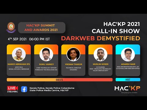 𝐇𝐚𝐜'𝐊𝐏 𝐒𝐮𝐦𝐦𝐢𝐭 𝐚𝐧𝐝 𝐀𝐰𝐚𝐫𝐝𝐬 𝟐𝟎𝟐𝟏 - Call-In Show - Dark Web Demystified