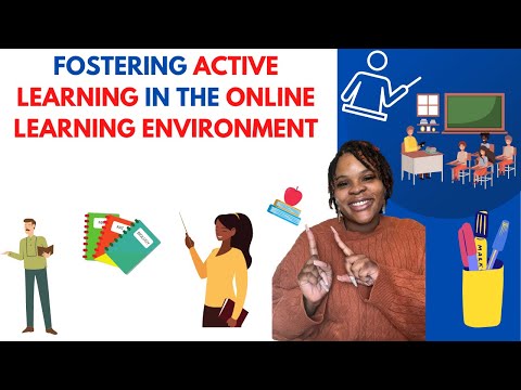ACTIVE LEARNING IN THE ONLINE LEARNING ENVIRONMENT #activelearning #teachingonline #remotelearning
