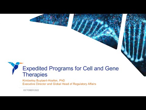 Global Expedited Programs for Cell and Gene Therapies